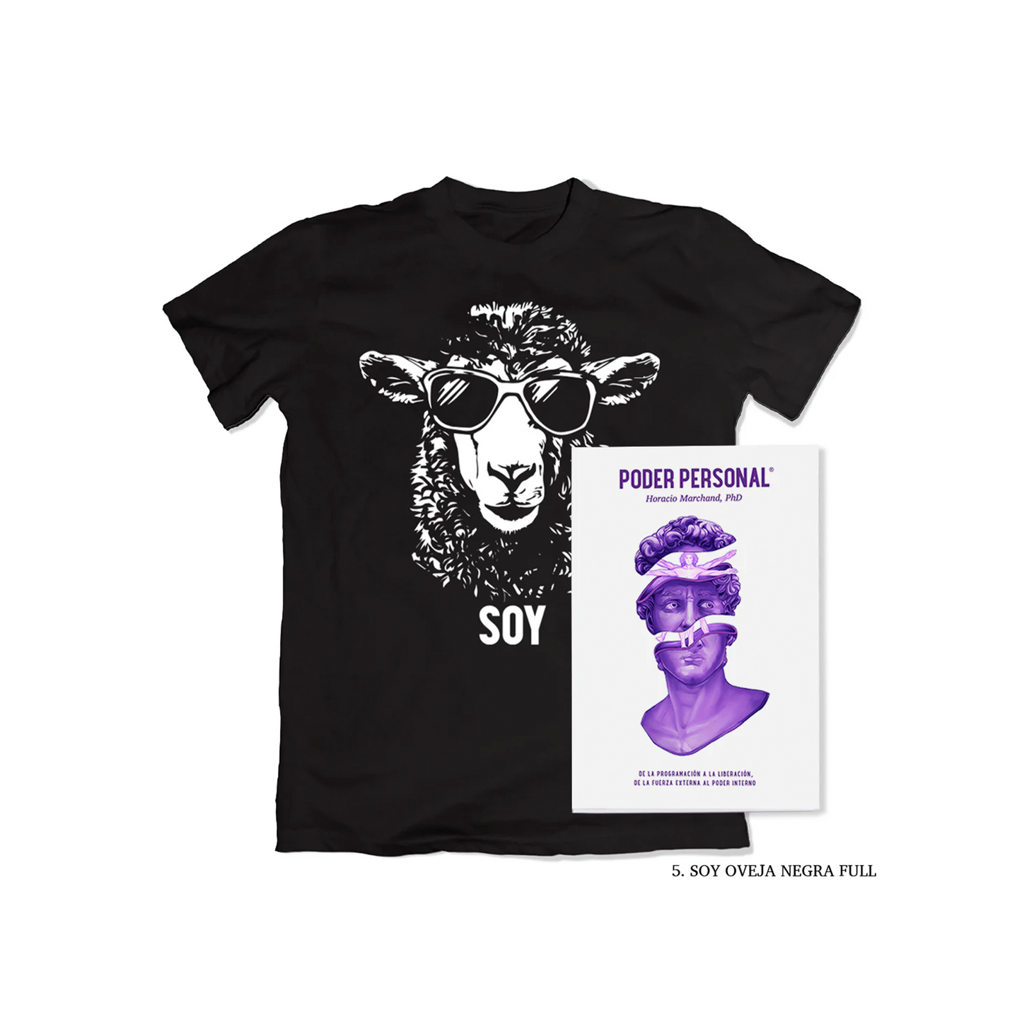 BUNDLE: Libro Poder Personal + Playera Ovejas Negras