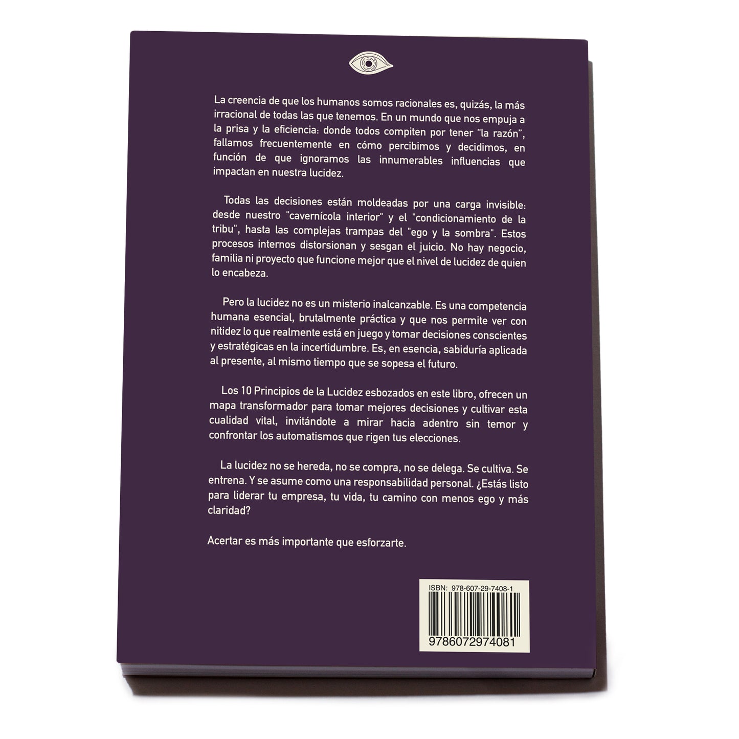 Libro Impreso Los 10 Principios de la Lucidez para la Toma de Decisiones.