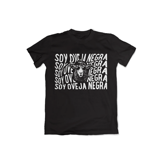 T-Shirt Soy Oveja Negra Black