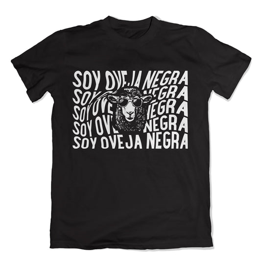 T-Shirt Soy Oveja Negra Black